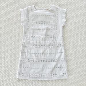 Crewcuts White Eyelet Dress, Size 4
